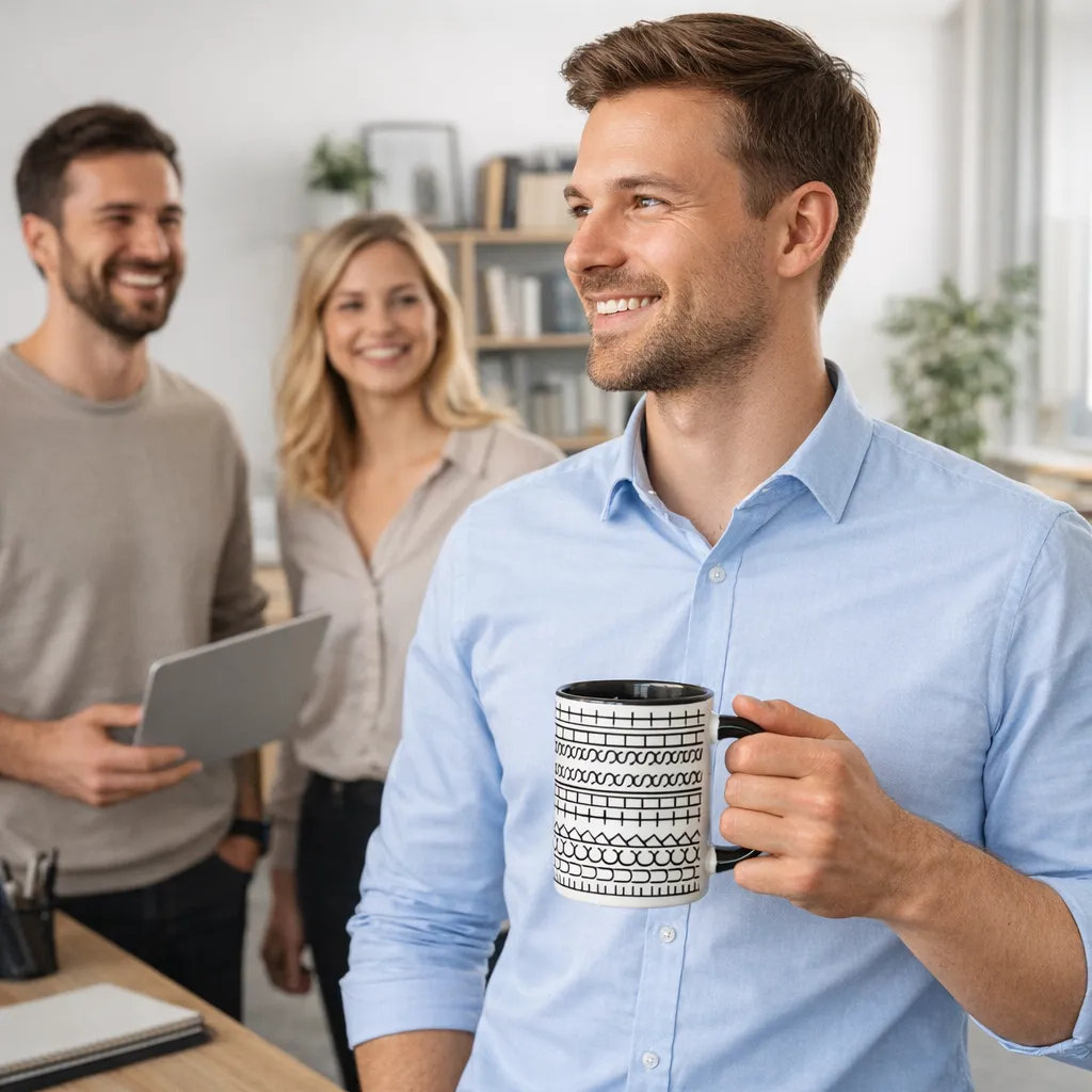 Tassen mit Sprüche für Kollegen und Büro